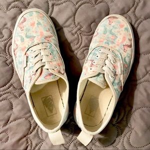 💗Girls mermaid glitter Vans!!!